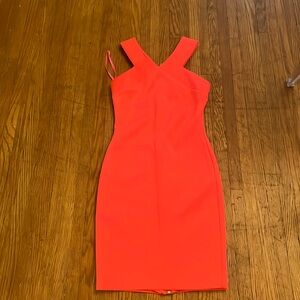 Ted Baker Hot Pink dress.